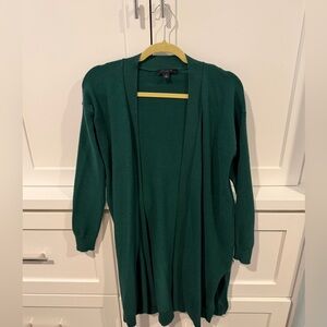 Ann Taylor Deep Green Cardigan
